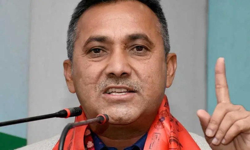 महामन्त्री शर्माको घोषणा : "झापा क्षेत्र नम्बर १ बाहेक अन्य ठाउँबाट चुनाव लड्दिन "