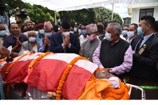 कांग्रेसद्वारा शोक प्रस्ताव पारित : '३ दिनसम्म  झन्डा झुकाइने, १३ दिन श्रद्धाञ्जलीका कार्यक्रम' 