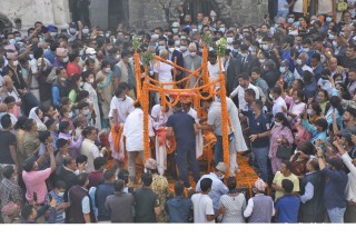प्रधानमन्त्री तथा सभापति देउवा, एमाले अध्यक्ष ओलीलगायतका उच्च पदस्थ व्यक्तिले श्रद्धाञ्जली अर्पण