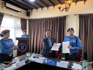 चार्जिङ स्टेशन निर्माण तथा सञ्चालनसम्बन्धी समझदारी  : 'प्राधिकरणलाई प्रहरीले दियो धन्यवाद'