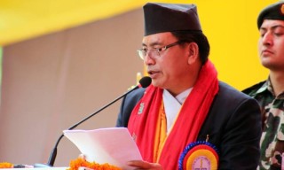 उपराष्ट्रपति पुनले भने : 'संविधानको दायरा बाहिर जाने छुट कसैलाई छैन ' 