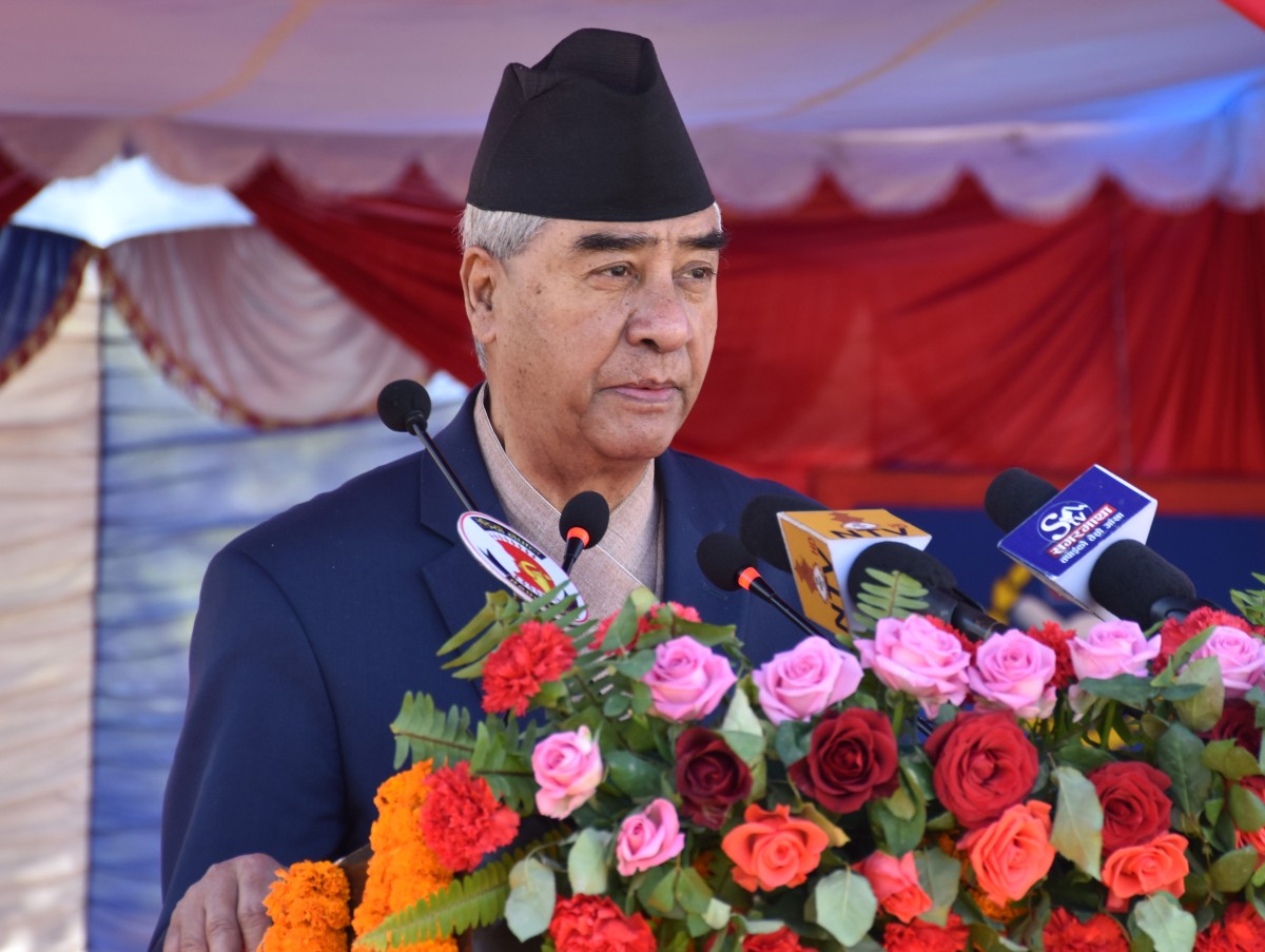 प्रधानमन्त्री देउवाले भने : 'अपराध नियन्त्रणमा प्रहरीले हासिल उपलब्धि गर्व गर्नलायक'