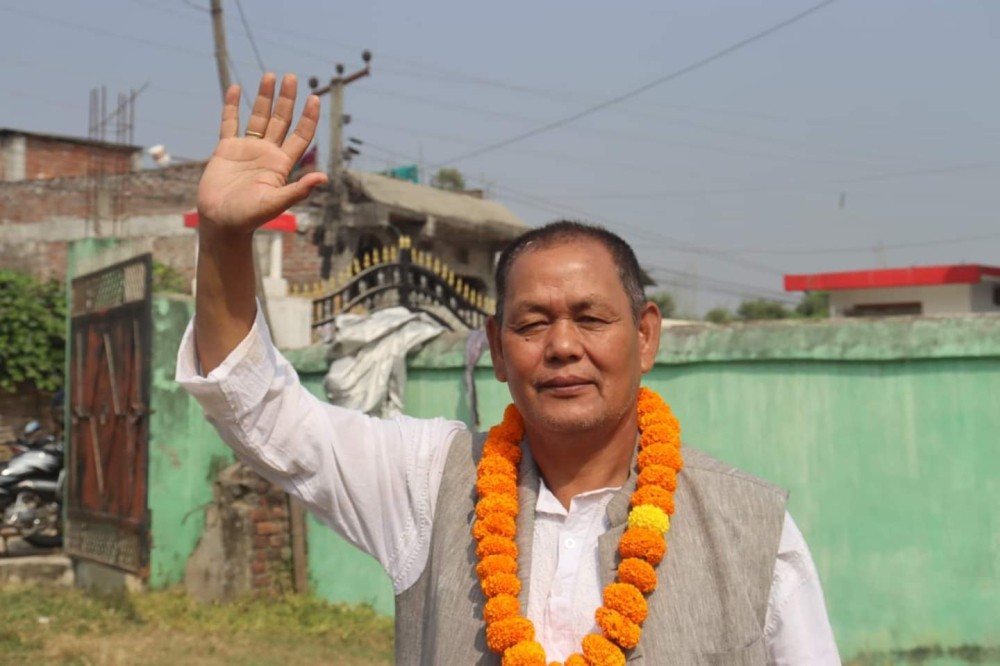 सप्तरी  ४  : 'प्रतिनिधिसभामा  कांग्रेस नेता तेजुलाल चौधरीको  ‘ह्याट्रिक’, आकार्षक जीत' 