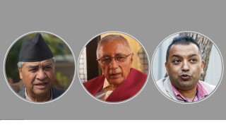 शेखर - गगनको कुरा मिलेन  : " देउवा दह्रिलो बन्दै !, को बन्ला त संसदमा  कांग्रेसको कमाण्डर ?"  