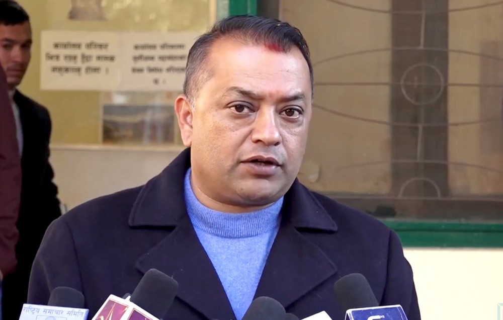 महामन्त्री थापाले भने : " राष्ट्रपतिको निर्वाचन समयमै हुनुपर्छ,  धकेल्ने प्रयास  हुँदै " 