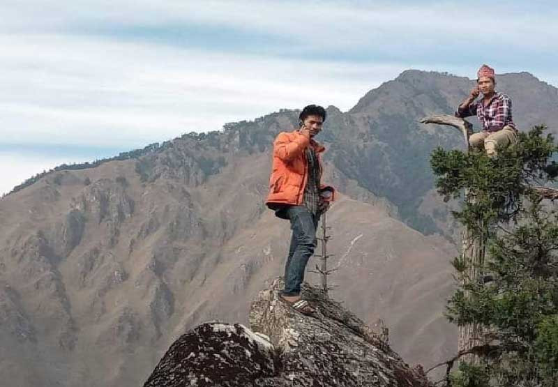 तुलसीपुर : फोन गर्न  अब डाँडामा उक्लिनु पर्दैन