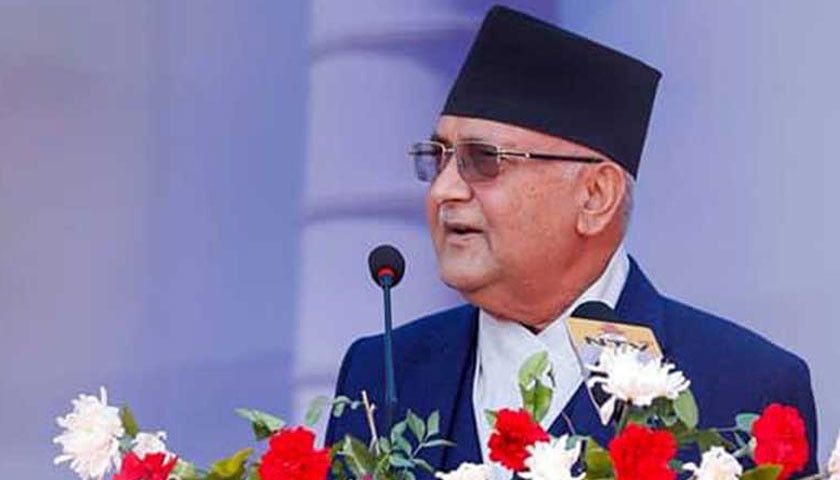 अध्यक्ष ओलीले भने    :  " सत्ता   पक्षसँग  वार्ता गर्न  आफू  तयार "