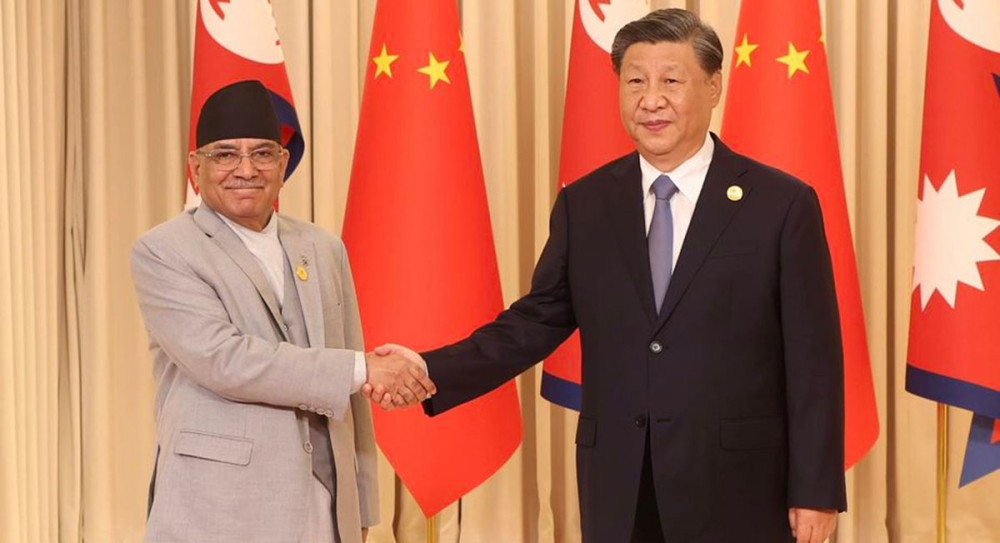 चिनियाँ राष्ट्रपति सीले भने  :  "नेपाल- चीन विकास रणनीति जोड्न चाहेका छौं "