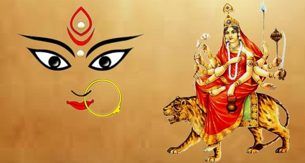 नवरात्रको तेस्रो दिन आज :   "  चन्द्रघण्टा देवीको पूजा आराधना गरिँदै "