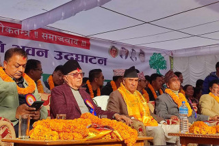 सभापति देउवाले भने :   " सङ्घीयताका बाँकी काम सहमतिमा टुङ्गो  "
