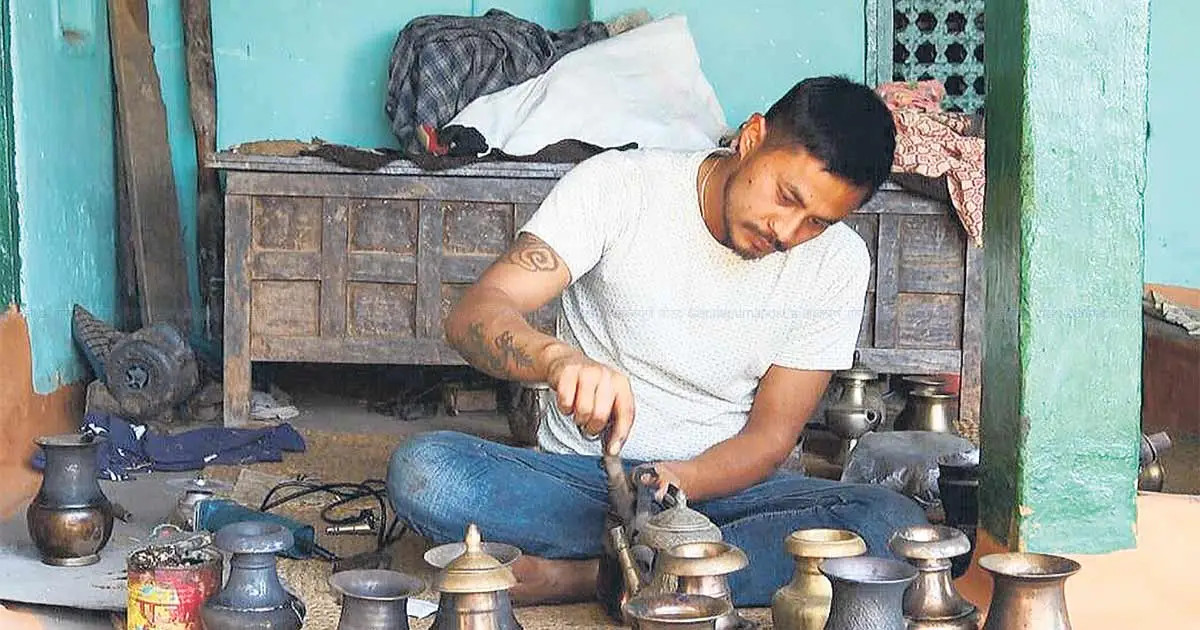  ऐतिहासिक टक्सार (भोजपुर) को धातु व्यवसाय   :  "  जोगाउनै मुस्किल "