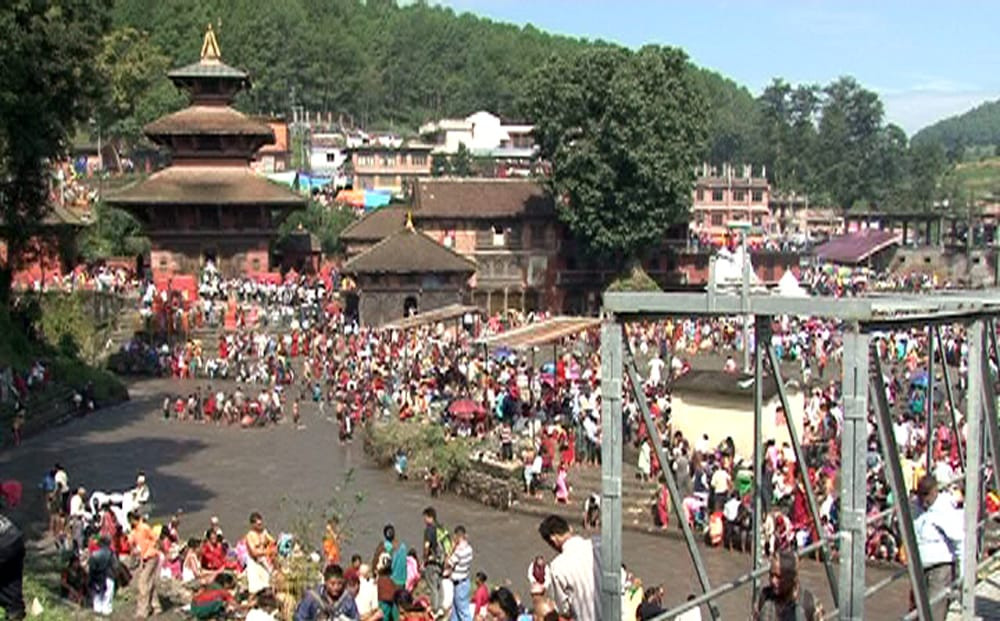 पौष कृष्ण औँसी: गोकर्णेश्वरमा तीर्थ श्राद्ध गर्नेको भीड