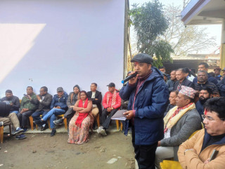 महामन्त्री थापा गुनासा सुन्दै  ः "  जनताका अपेक्षा र सुझाव कार्यान्वयनमा पहल गर्ने "