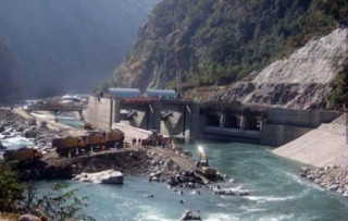 जलविद्युत परियोजना  : "  अरुण तेस्रोको ७० प्रतिशत काम सकियो "