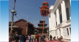 वसन्तपुरमा चीर ठडाएर फागुपूर्णिमा प्रारम्भ