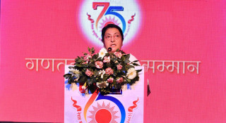 “ कम्युनिष्ट आन्दोलनप्रति नेपाली जनताको आशा र भरोसा बढेको छ ”  : पूर्वराष्ट्रपति भण्डारी