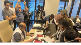 अध्यक्ष कैलाश सिरोहिया कार्याकक्षबाटै पक्राउ  : " लोकतन्त्र माथिकै प्रहार "
