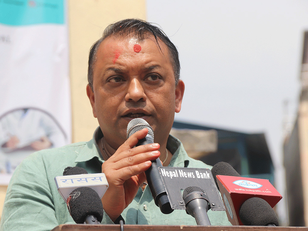महामन्त्री थापाले भने  : " कांग्रेस  सशक्त प्रतिपक्षको भूमिका निर्वाह गर्छ " 