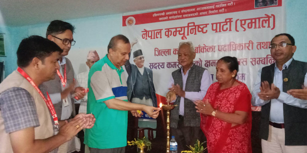 महासचिव पोखरेलले  भने :   "  जनतामा नयाँ आशा र उत्साह  जगाएकाे छ "