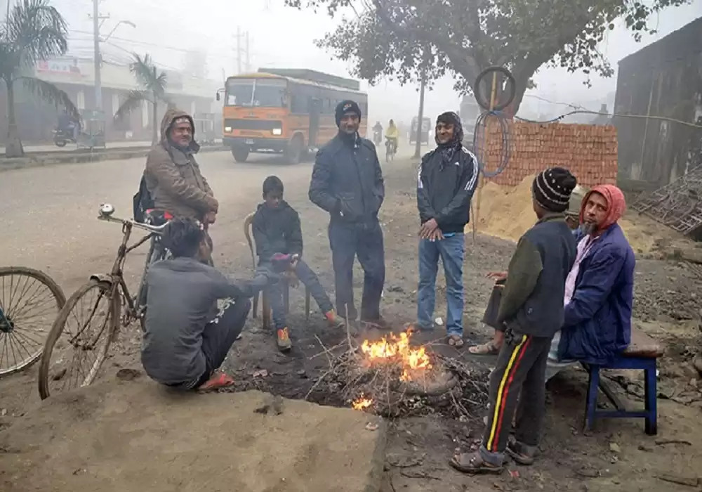  पूर्वी तराईका विभिन्न जिल्लामा  हुस्सु र शीतलहर  : '  जनजीवन प्रभावित '