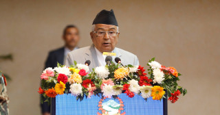 सबै धर्म र सम्प्रदायको लक्ष्य  एउटै हुन्छ  - ' मानव  सेवा ' :  राष्ट्रपति पौडेल