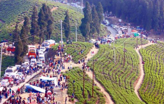 कोशीमा पर्यटन वर्ष सुरू  : ' पर्यटकको चहलपहल बढ्यो '