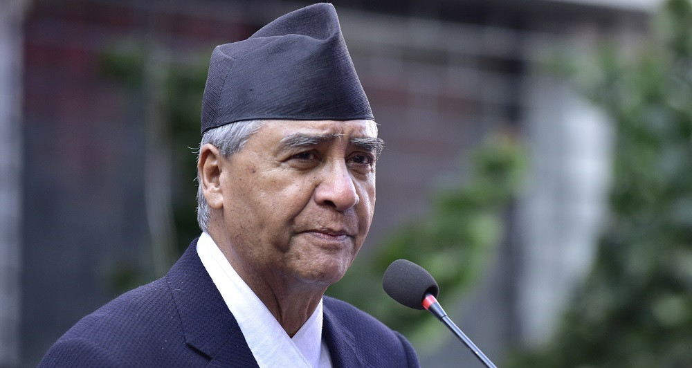 सभापति देउवाले भने :    ' वर्तमान गठबन्धन सरकार नै  निरन्तर '