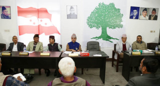 घोषणासँगै - '  पर्दा  पछाडि' का गतिविधि   :  "  आशङ्का किन "