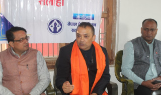 महामन्त्री थापाको घोषणा : " सभापतिमा उम्मेदवारी दिन्छु "