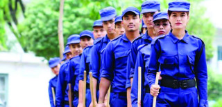 निर्वाचनको सुरक्षालाई  प्रहरी ठुलो सङ्ख्यामा  भर्ना खुला