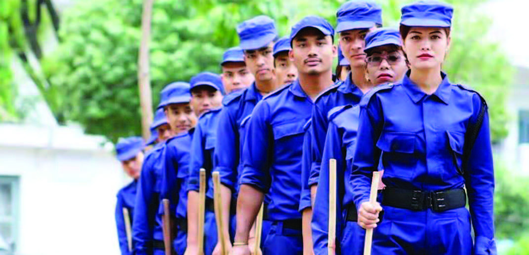 निर्वाचनको सुरक्षालाई  प्रहरी ठुलो सङ्ख्यामा  भर्ना खुला